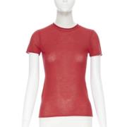 Pre-owned Cashmere tops Ralph Lauren Pre-owned , Red , Dames
