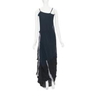 Pre-owned Cotton dresses Yohji Yamamoto Pre-owned , Green , Dames