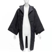 Pre-owned Nylon outerwear Yohji Yamamoto Pre-owned , Black , Dames
