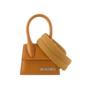 Pre-owned Leather handbags Jacquemus Pre-owned , Brown , Dames