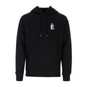 Zwarte katoenen sweatshirt Études , Black , Heren