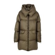 Gewatteerd Maxi Boudin Jack Moorer , Green , Dames