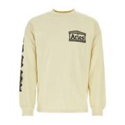 Dont Be A... T-Shirt in zandkleurig katoen Aries , Beige , Heren