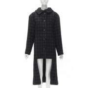 Pre-owned Wool outerwear Chanel Vintage , Black , Dames