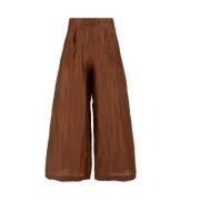 Bruine Broek voor Dames Akep , Brown , Dames