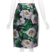 Pre-owned Polyester bottoms Oscar De La Renta Pre-owned , Multicolor ,...