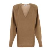 Bequiri Kamelenwollen Trui The Attico , Brown , Dames