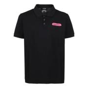 Zwarte Tennis Polo Shirt Dsquared2 , Black , Heren