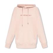 Hoodie met logo Givenchy , Pink , Dames