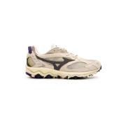 Beige Lage Sneakers voor Heren Mizuno , Beige , Heren