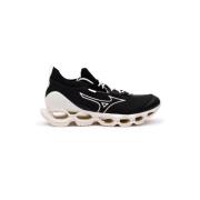 Sneakers van Technische Stof met Rubberen Details Mizuno , Black , Her...