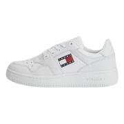 Retro Basket Sneaker Tommy Hilfiger , White , Dames