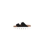 High Heel Sandals Birkenstock , Black , Dames