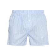 Katoenen boxershorts Hanro , Blue , Heren