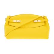 ‘Hugo’ schoudertas Salvatore Ferragamo , Yellow , Dames