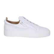 Witte lage sneakers voor heren Giuseppe Zanotti , White , Heren