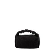 Zwarte Mini Scrunchie Handtas Alexander Wang , Black , Dames