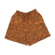 Short Shorts HUF , Orange , Dames
