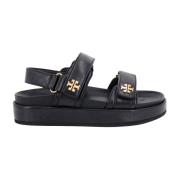 Flat Sandals Tory Burch , Black , Dames