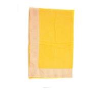 Stijlvol Bicolored Strandlaken Kiton , Yellow , Heren