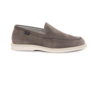 Platte Suède Schoenen Hogan , Brown , Heren