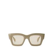 Beige Acetaat Zonnebril Jacquemus , Beige , Unisex