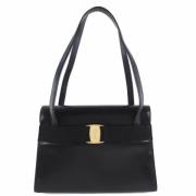 Voldoende schouderzakken Salvatore Ferragamo Pre-owned , Black , Dames