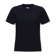 Katoenen T-shirt Bottega Veneta , Blue , Dames