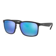 Rb4264 Chroman Polarisation Zonnebril Ray-Ban , Black , Heren