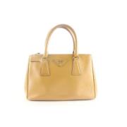 Pre-owned Leather prada-bags Prada Vintage , Brown , Dames