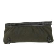 Pre-owned Canvas clutches Gucci Vintage , Green , Dames