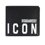Be Icon Wallet Dsquared2 , Black , Heren