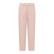 Jacquard Broek Forte Forte , Pink , Dames