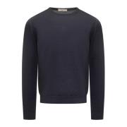 Comfortabele Cloud Crew Neck Sweater Filippo De Laurentiis , Blue , He...