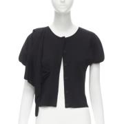 Pre-owned Wool tops Giambattista Valli Pre-owned , Black , Dames