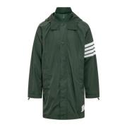 Waterdichte Trenchcoats Thom Browne , Green , Heren