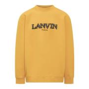 Klassieke Sweatshirt Lanvin , Yellow , Heren