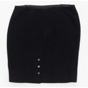 Pre-owned Wool bottoms Chanel Vintage , Black , Dames