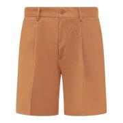 Casual Shorts Costumein , Brown , Heren