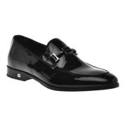 Black calfLeather loafers Baldinini , Black , Heren