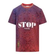 Paars en rood T-shirt met korte mouwen Pierre-Louis Mascia , Red , Her...