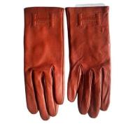 Pre-owned Leather gloves Hermès Vintage , Brown , Unisex