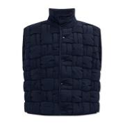 Vest met weefpatroon Bottega Veneta , Blue , Heren