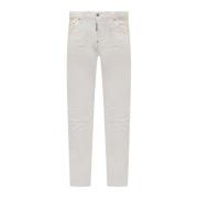 Slim-fit Jeans Dsquared2 , White , Heren