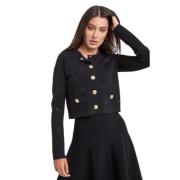 Coats Pinko , Black , Dames