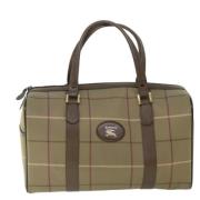 Pre-owned Canvas travel-bags Burberry Vintage , Brown , Dames