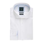 Witte Business Overhemd van Katoen Profuomo , White , Heren
