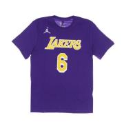 LeBron James NBA Tee Nike , Purple , Heren