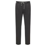 Piquet wol trekkoord broek Corneliani , Gray , Heren