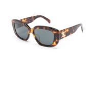 Cl40216U 53A Sunglasses Celine , Brown , Dames